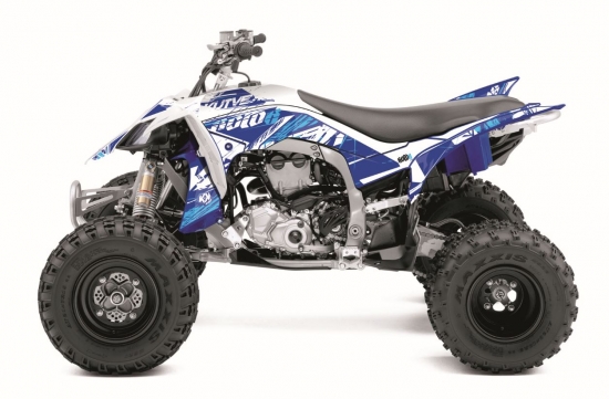 9YA111541 KUTVEK ROTOR Grafik - Aufkleber Kit blau fr Quad / ATV Yamaha YFM 250R