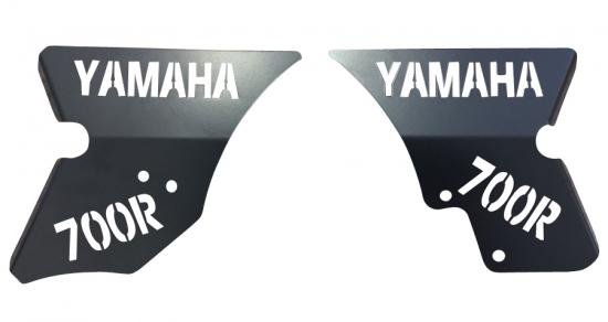 LQ Racing Frame Guards (Rahmenschtzer) Typ 700R schwarz fr Yamaha YFM 700R