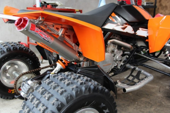 09-3523 BIG GUN Auspuff Komplettanlage fr KTM 450 - 505 SX 2009 - 2013) EVO R COMPLETE Full SYSTEM