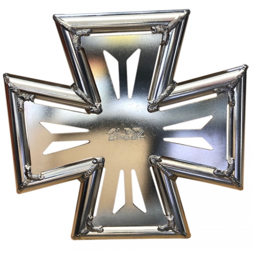 Quadsport Alu Front vorderer Bumper X7 Farbe Silber f�r Quad ATV Yamaha YFM 250R