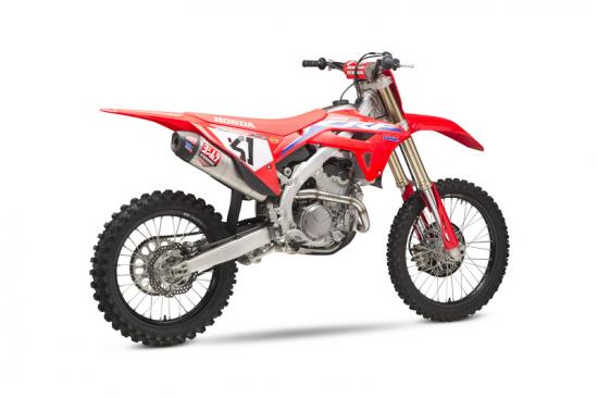 228450S320 YOSHIMURA RS-12 Signature Series Full Exhaust System Stainless Steel/Carbon - Honda CRF250R