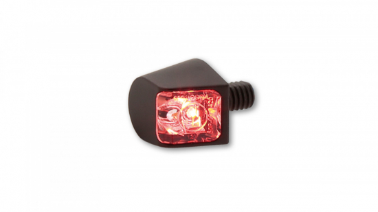 KOSO ION LED Rücklicht Bremslicht Blinker Einheit Rough Crafts Design Schwarz klarem Glas E-gepr.