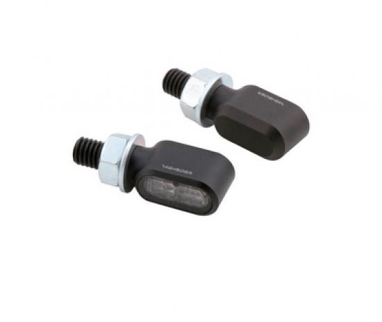 HIGHSIDER LITTLE BRONX get�nt CNC 3in1 LED R�ck- Bremslicht Blinker E-gepr�ft Paar