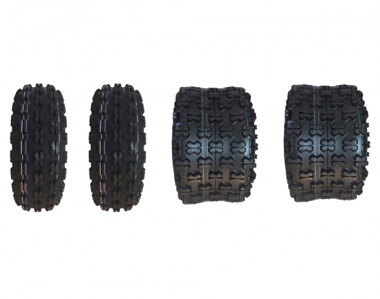 1 Satz Quad ATV Reifen 22x7-10 42N (185/80-10) + 22x10-10 55N (255/60-10) Innova