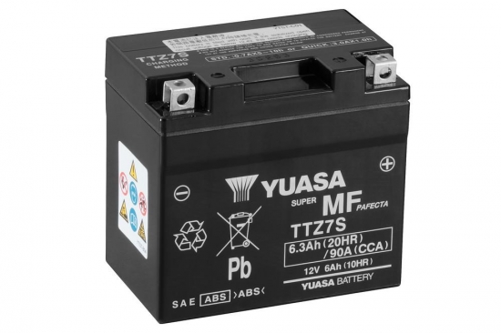 TTZ7S SREMPLIE YUASA Batterie Wartungsfrei