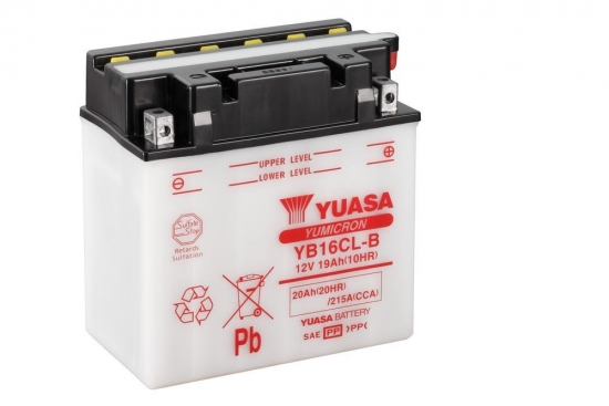 YB16CL-B YUASA Batterie ohne Säurepack!!