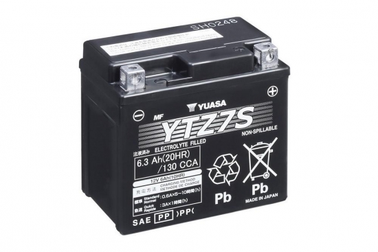 YTZ7S YUASA Batterie Wartungsfrei