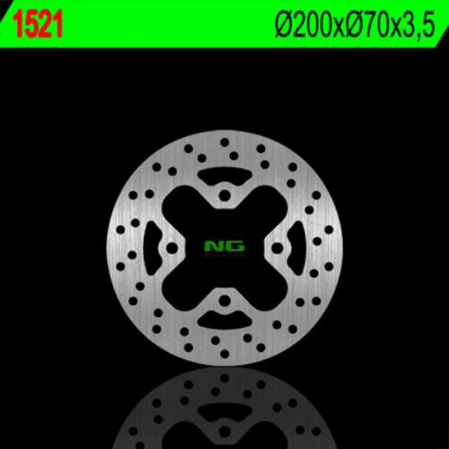 1521 NG Brake Bremsscheibe hinten mit ABE fr Quad Kawasaki KFX 450R