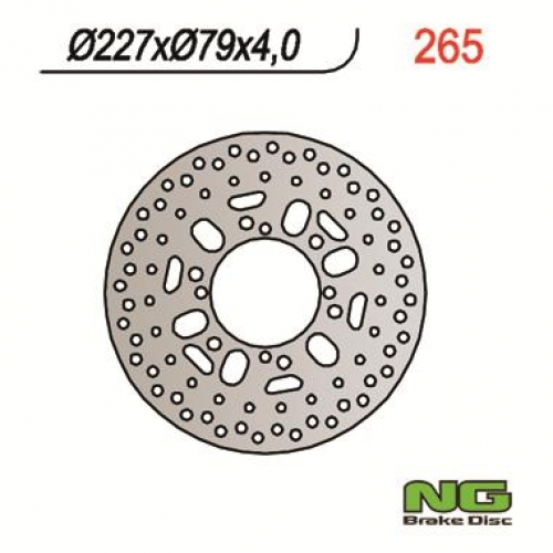 350265 NG Brake Bremsscheibe mit ABE