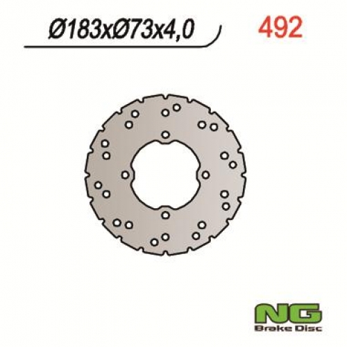 350492 NG Brake Bremsscheibe mit ABE