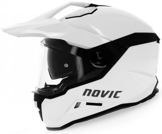 NOVIC X-Terra Cross Helm XL (61-62cm) Weiß Motorrad Quad Bike Enduro MX BMX Supermoto usw.