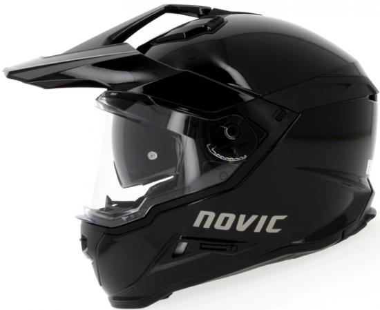 NOVIC X-Terra Cross Helm S (55-56cm) schwarz Motorrad Quad Bike Enduro MX BMX Supermoto usw.