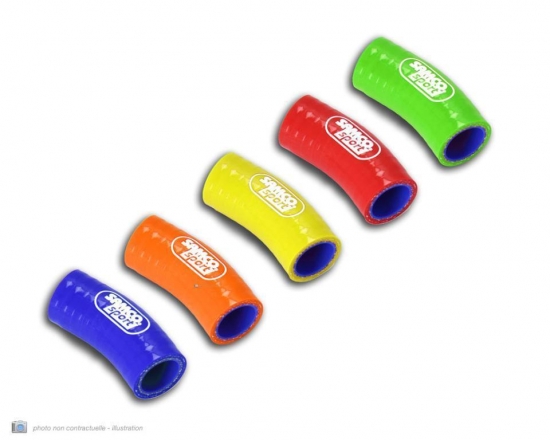 KTM-24ORANGE SAMCO Silikon K�hlerschlauch K�hlwasserschlauch 2St. Hi-Temp. Orange f. KTM 450,525SX