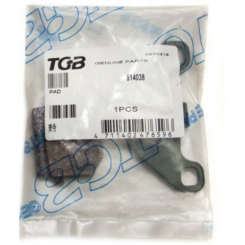 514038 TGB Original Bremsbelag vorne f�r TGB Blade 250, 300 Target 425, 525