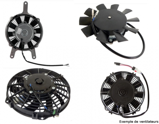 70-1004 AllBalls ATV/UTV Khlerlfter Cooling Fan Assembliesl Kit fr Polaris Sportsman 400 500