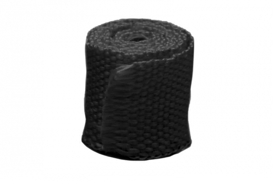 Acousta-fil Hitzeschutz Thermoband fr Auspuff und Krmmer Farbe schwarz bis 650C 50x7,5mm