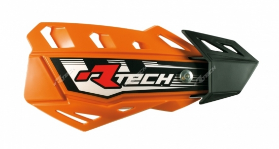 RaceTech Handprotektor verstellbar in drei Seitenpositionen in orange