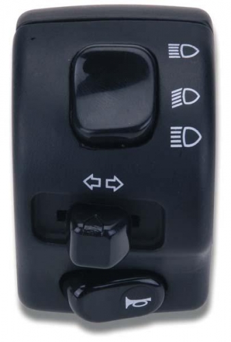 0030AA.5A.04-03 Domino Lenkerschalter Multifunktionsschalter links Abblend - Fernlicht Blinker Hupe