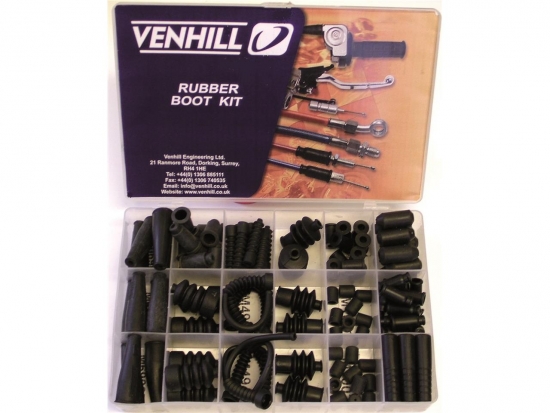 ADJUSTER Venhill Kupplungs- Gas und Bremszug Zubehr Box Sortiment mit 18 Einstellhlsen 459 Stck