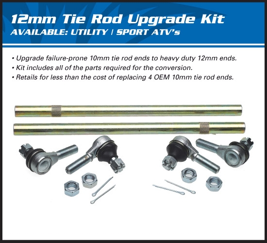 AllBalls Spurstangen Upgrade Kit  Tie Rod Upgrade Kit passend f. siehe DropDown Auswahl