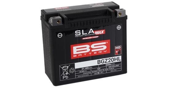 BGZ20HL BS Batterie SLA-MAX YTX20HL r�ttelfest startverst�rkt CF-Moto CanAm Kymco Polaris Yamaha TGB