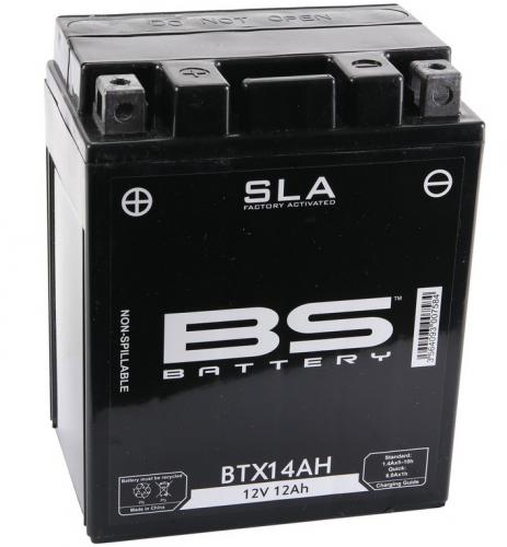 BTX14AH SLA BS Batterie Typ SLA Wartungsfrei Werkseitig aktiviert Goes Polaris Yamaha Grizzly Kodiak