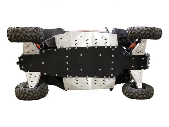 02.30500 Iron Baltic Aluminium + Kunststoff Unterfahrschutz Komplett CF-MOTO ZFORCE 950 Sport 2023+