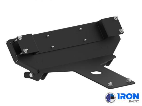 03.15200 Iron Baltic Schneepfluganbausatz front Montage f. kurze Deichsel Kawasaki Mule PRO-DX 17+