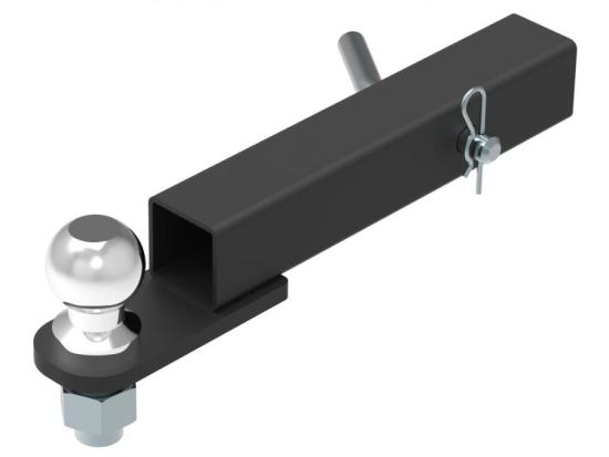 ATV UTV Anh�ngerkupplung Anh�ngevorrichtung Verl�ngerung inkl. Kugelkopf universell Aufnahme 5cm