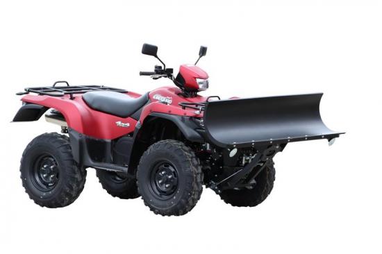 Winterpaket Schneeschild 50 128cm Deichsel front Montage f. Suzuki LTA 450/500/700/750 KingQuad