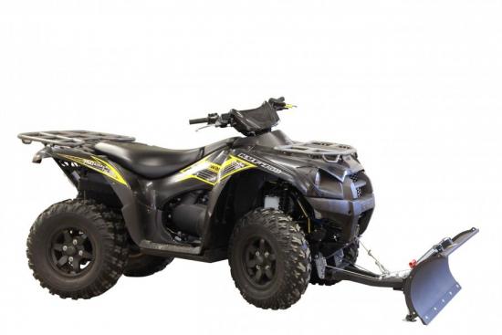 Winterpaket Schneeschild 50 128cm Deichsel front Montage f. Kawasaki KVF 650 / 750