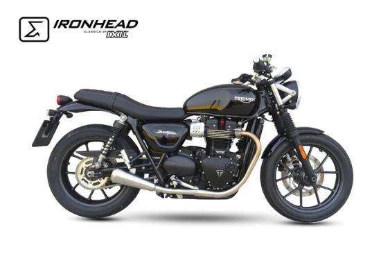 OT460SS+OT461SS IXIL Endschalld�mpfer FULL LINE, Triumph Street Twin 900 EFI ABS, (DP01), 16-18, (Euro4)