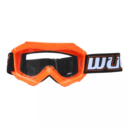 Wulfsport Kinder Cross / Schutz Brille Typ Tech Farbe orange - Cub Tech Goggles