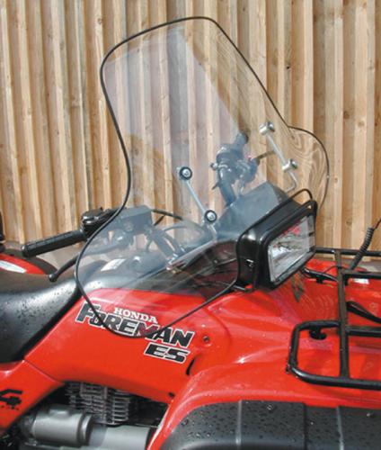 LQ Racing ATV / Quad UNIVERSAL Windschild / Windschutzscheibe mit Aussparung 46x91cm