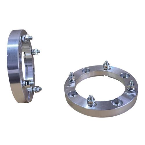 LQ-Racing Spurverbreiterungen 2 St�ck Farbe Silber 4x136 4x137 2x25 / 50mm Gewinde M10x1,25