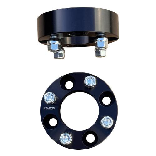 LQ-Racing Spurverbreiterungen 2 St�ck Farbe schwarz 4x137 2x38 / 76mm Gewinde M12x1,25