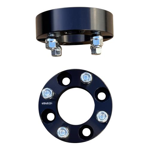 LQ-Racing Spurverbreiterungen 2 St�ck Farbe schwarz 4x156 2x38 / 76mm Gewinde M12x1,5