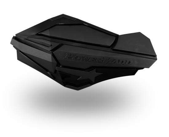 34410 POWERMADD Sentinel Handprotektoren Farbe schwarz / schwarz 2 St�ck (Paar)