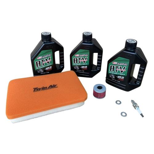 Kundendienst Kit 3l �l MAXIMA+ Filter Dichtringe Z�ndkerze Luftfilter Quad ATV Adly Herkules 450 500