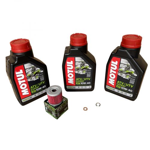 Motor�lwechsel Kit 3l �l + Filter und Dichtringe f�r Quad ATV Suzuki LTZ 400