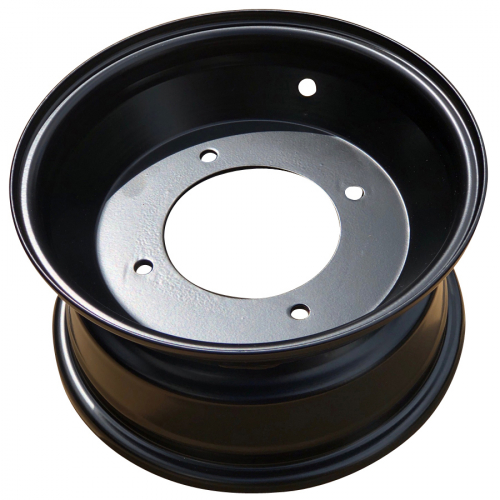 10x5,5 ( 5,5x10 ) 4x110 ET 3+2 Quad / ATV Stahlfelge Farbe schwarz Adly Beeline Online usw.