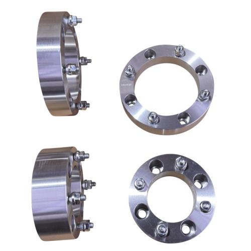 LQ-Racing Spurverbreiterungen Silber vo. 2x25 hi. 2x38 M10x1,25 Yamaha CF-Moto TGB ODES Kymco usw.