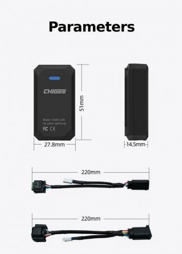 MFP0121 Chigee CGRC Fernsteuerung CAN Passend fr BMW Drehrad 8 PIN