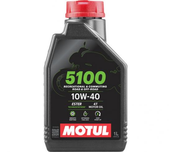 MOTUL 5100 Expert Quad / ATV / UTV 4T Motoroil �l Halbsynthetik 10W40 1L 