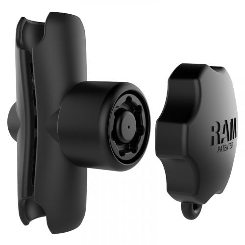RAM-B-201-SU RAM MOUNTS Double Socket Medium Arm - Pin-Lock