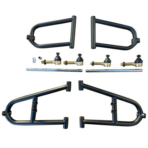 LQ-Racing A-Arms 3+3 Zoll +15cm Farbe schwarz f. Quad ATV Yamaha Blaster 200 SMC Barossa 250 170 150